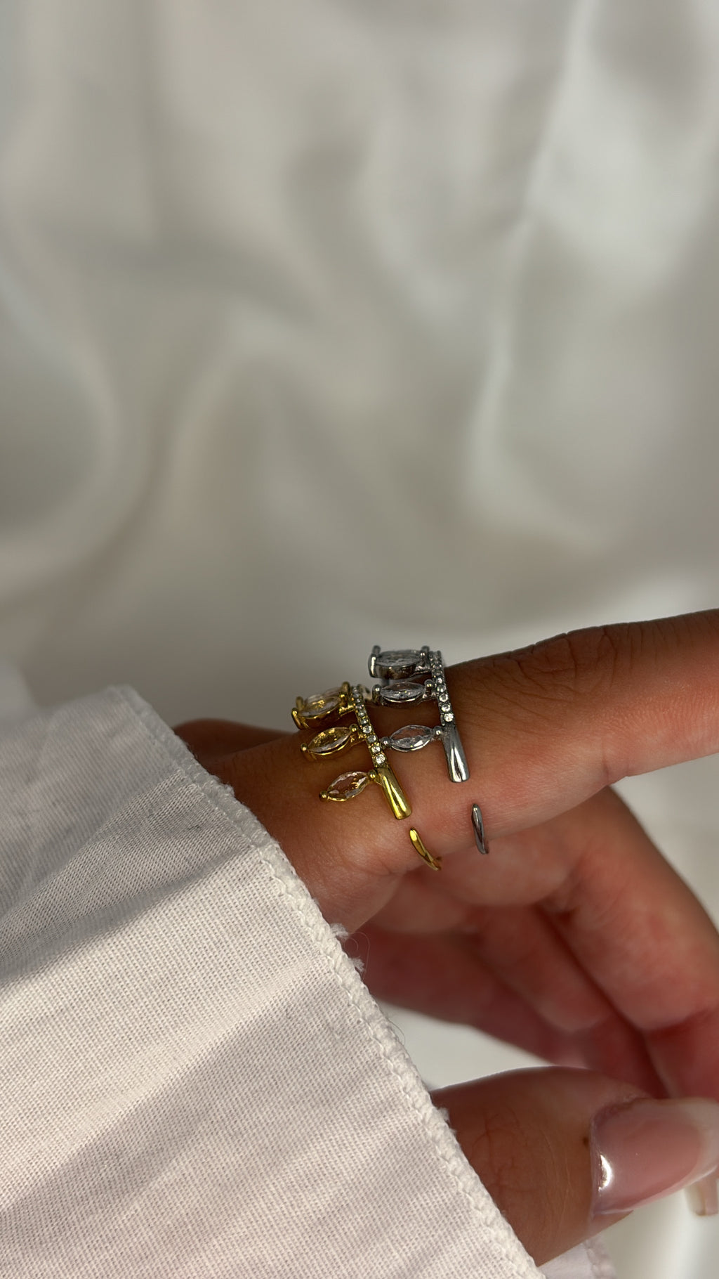 Bague Strass